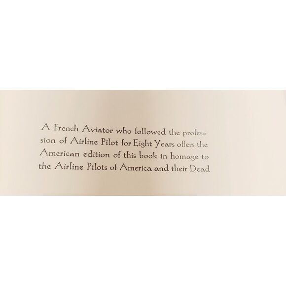 VTG Book Wind, Sand and Stars by Antoine De Saint-Exupery 1936 Hardcover  306 pg - Picture 11 of 13